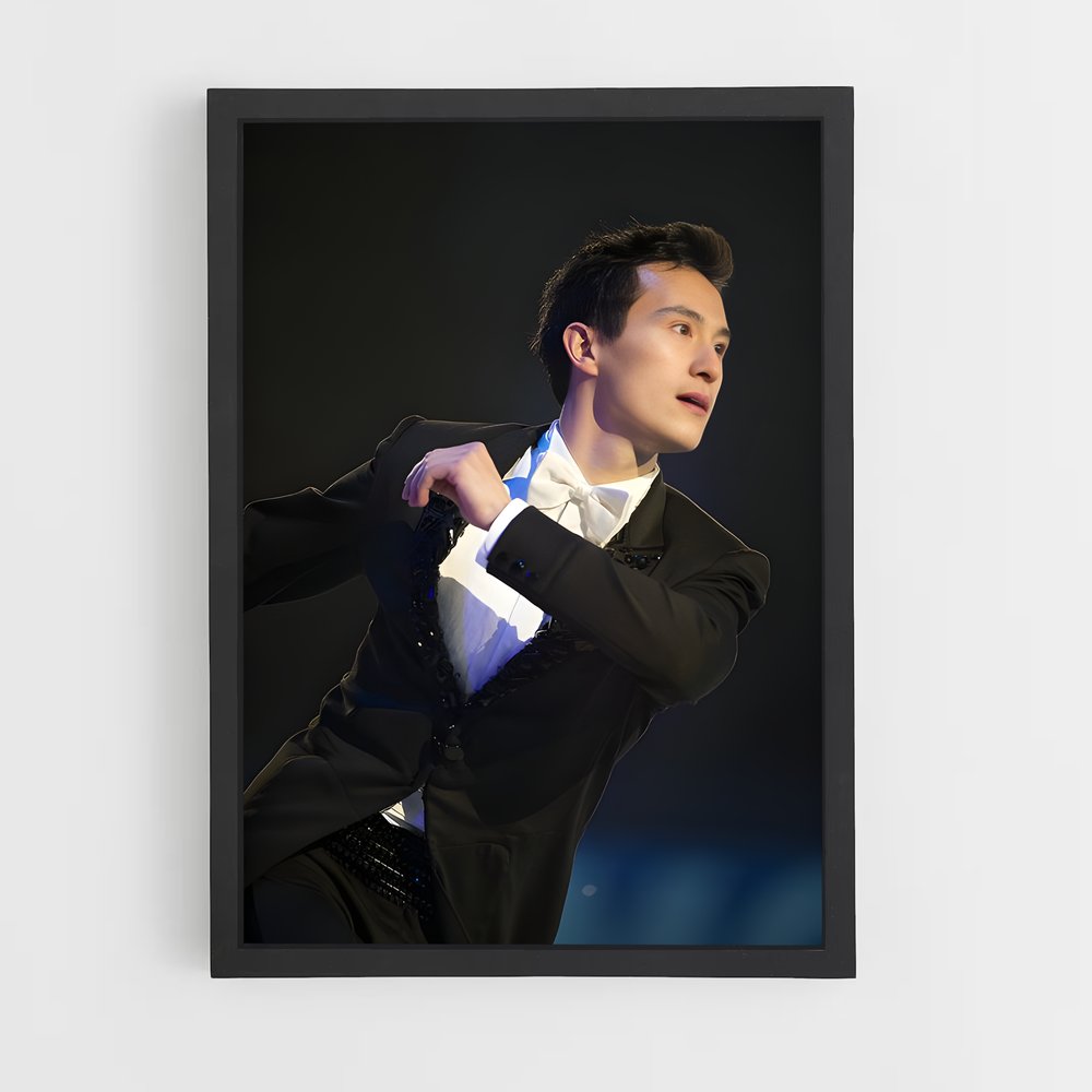 Poster Patrick chan fusion – affiche Patinage artistique (vue 2)